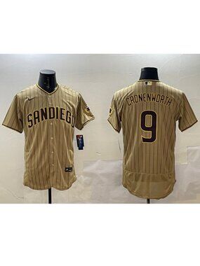 Jake Cronenworth Tan Stitched Jersey